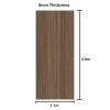 81043 Warm Walnut Wall Panel