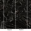 9070 Black/White Gloss Marble Wall Panel