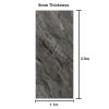 9077 Dark Grey Gloss Marble Wall Panel