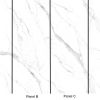 9050 White/Grey Gloss Marble Wall Panel