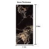 24010 Black/Gold Gloss Marble Wall Panel