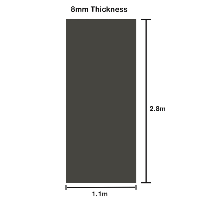 3040 Dark Grey Wall Panel