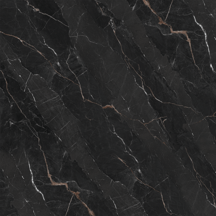 9075 Grey/Black Gloss Marble Wall Panel