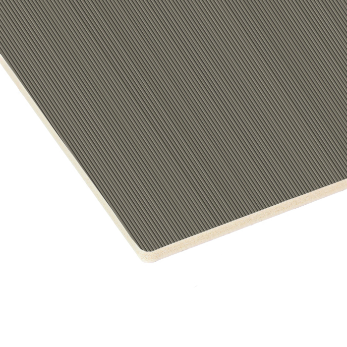 31032 Metal Ribbed Effect Wall Panel Taupe