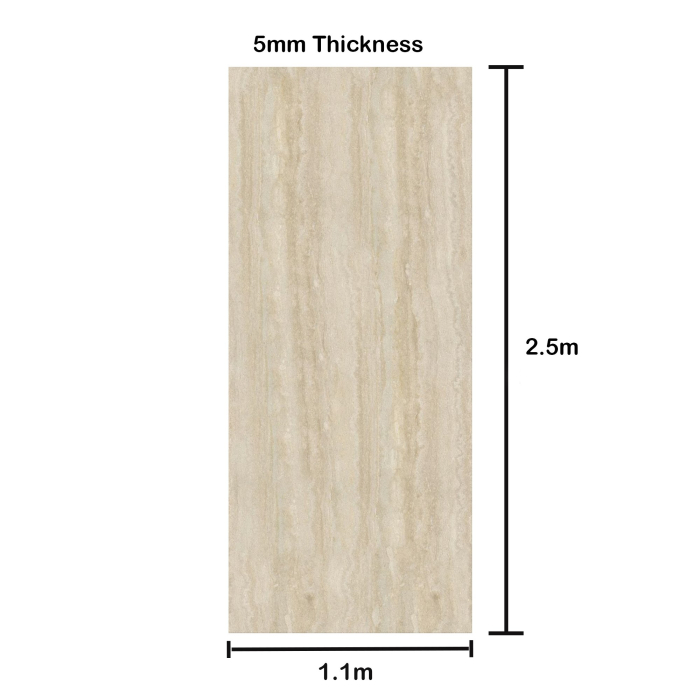 5039 Travertine Stone Wall Panel