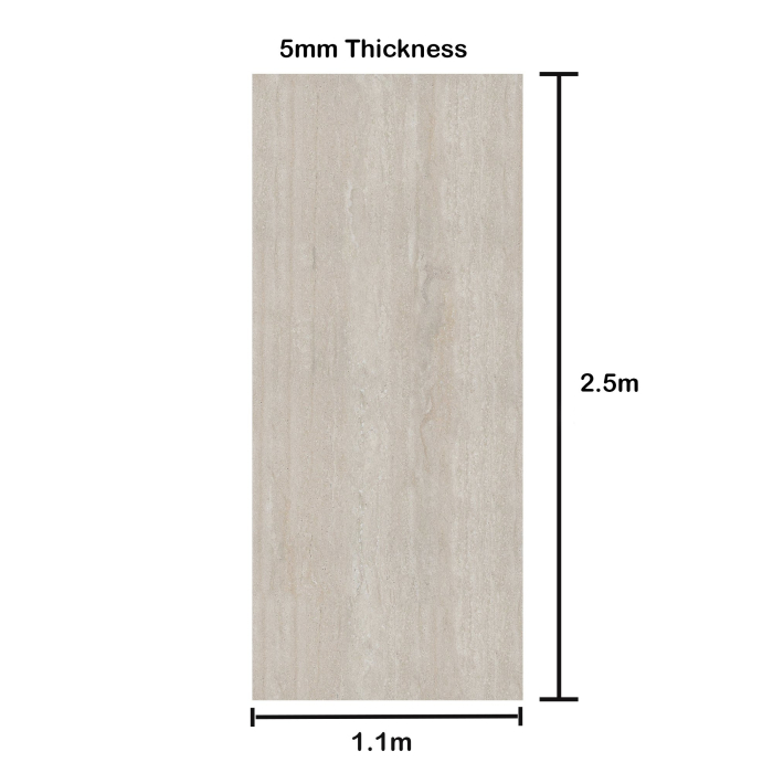 5038 Light Travertine Stone Wall Panel