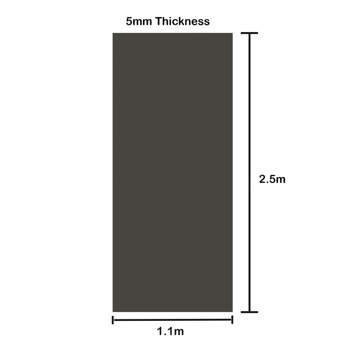 3040 Dark Grey Wall Panel