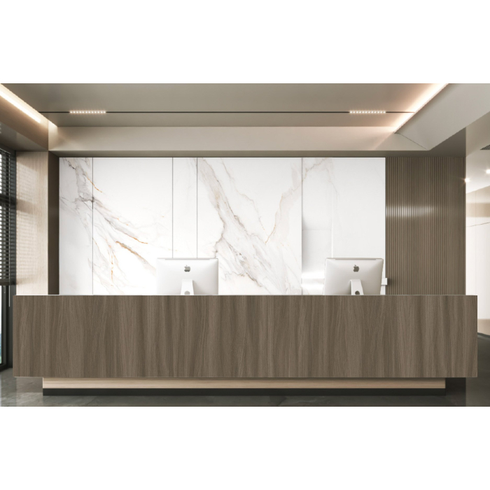 9049 White Gloss Marble Wall Panel