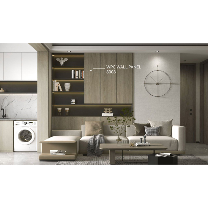 8008 Light Oak Wall Panel