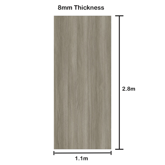 8008 Light Oak Wall Panel