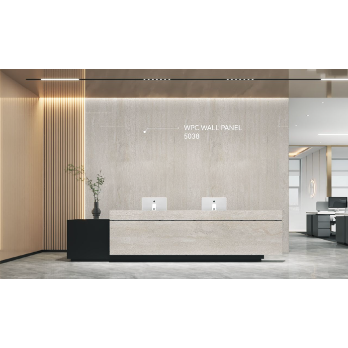 5038 Light Travertine Stone Wall Panel