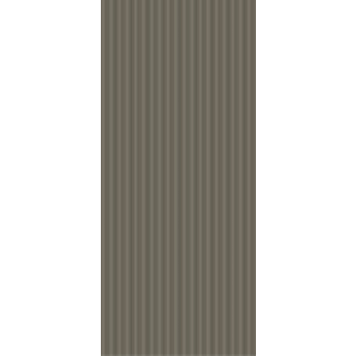 31032 Metal Ribbed Effect Wall Panel Taupe