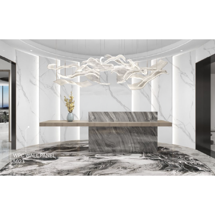 5023 Sovereign White Stone Wall Panel