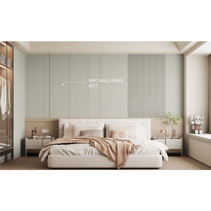 6071 Cloth Grain Effect Wall Panel