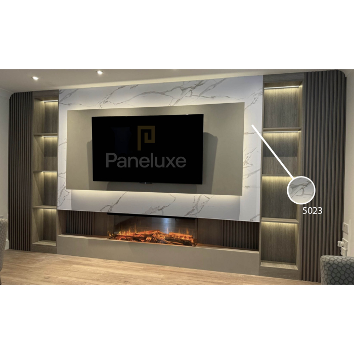 5023 Sovereign White Stone Wall Panel