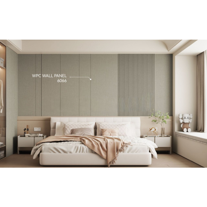 6066 Cloth Grain Effect Wall Panel