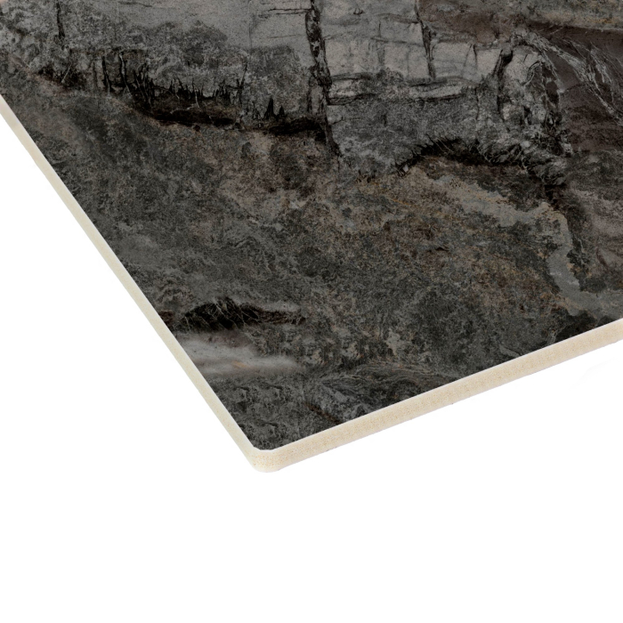 9077 Dark Grey Gloss Marble Wall Panel
